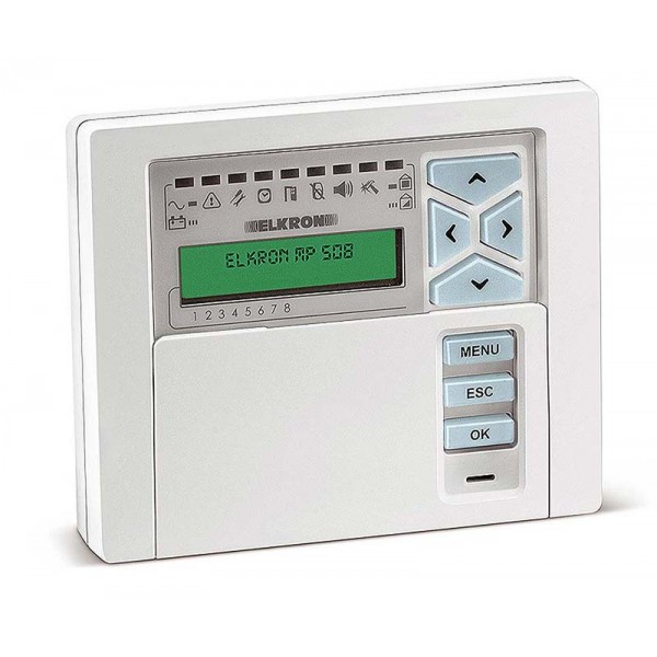 Systeme d'alarme filaire Clavier LCD Elkron [KP500D]